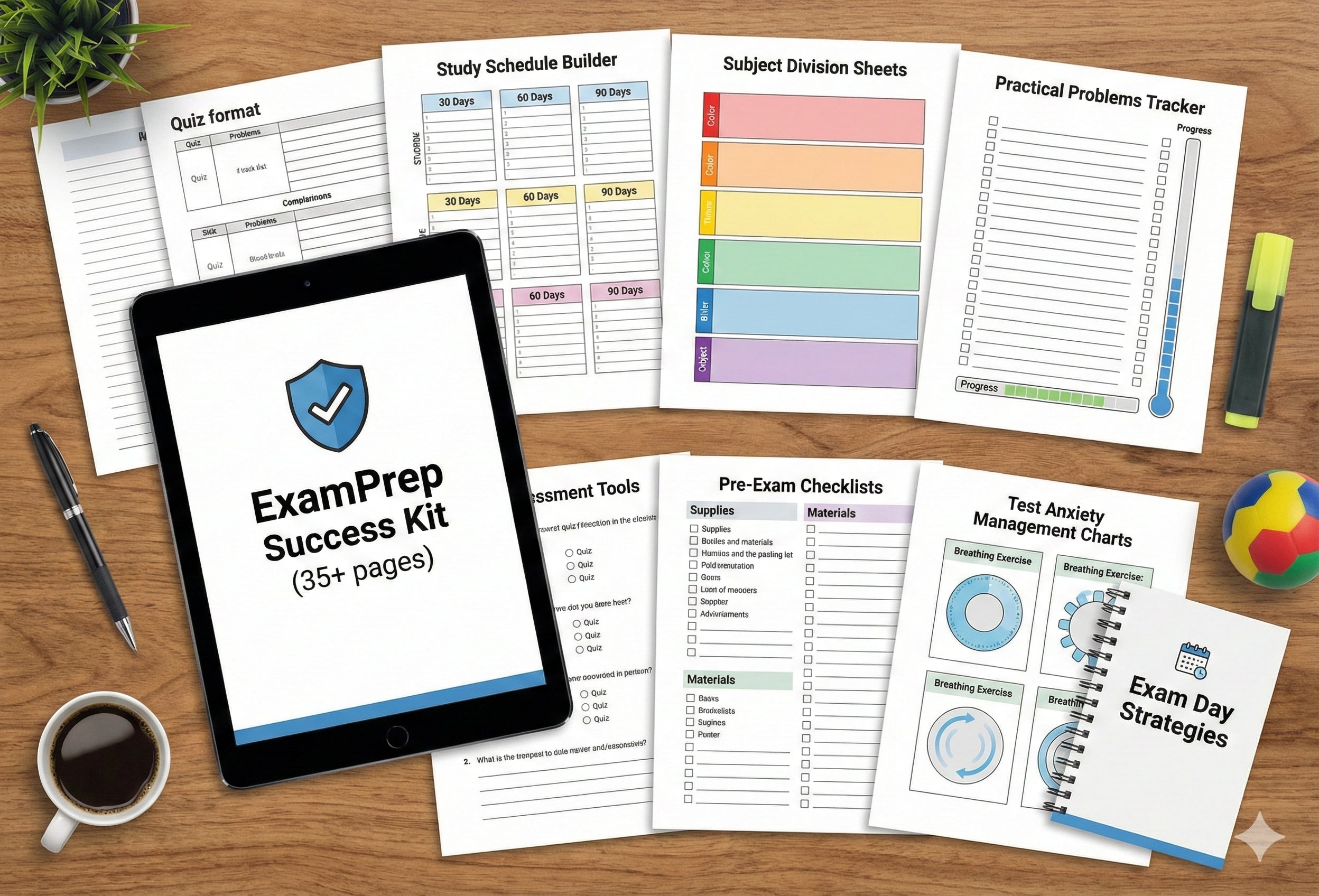 ExamPrep Success Kit (35+ pages)